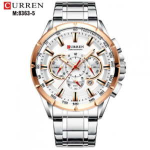 Reloj curren hombre pulso acero cronógrafo  M 8363