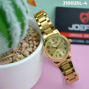 Reloj joefox análogo metálico dama J10025l